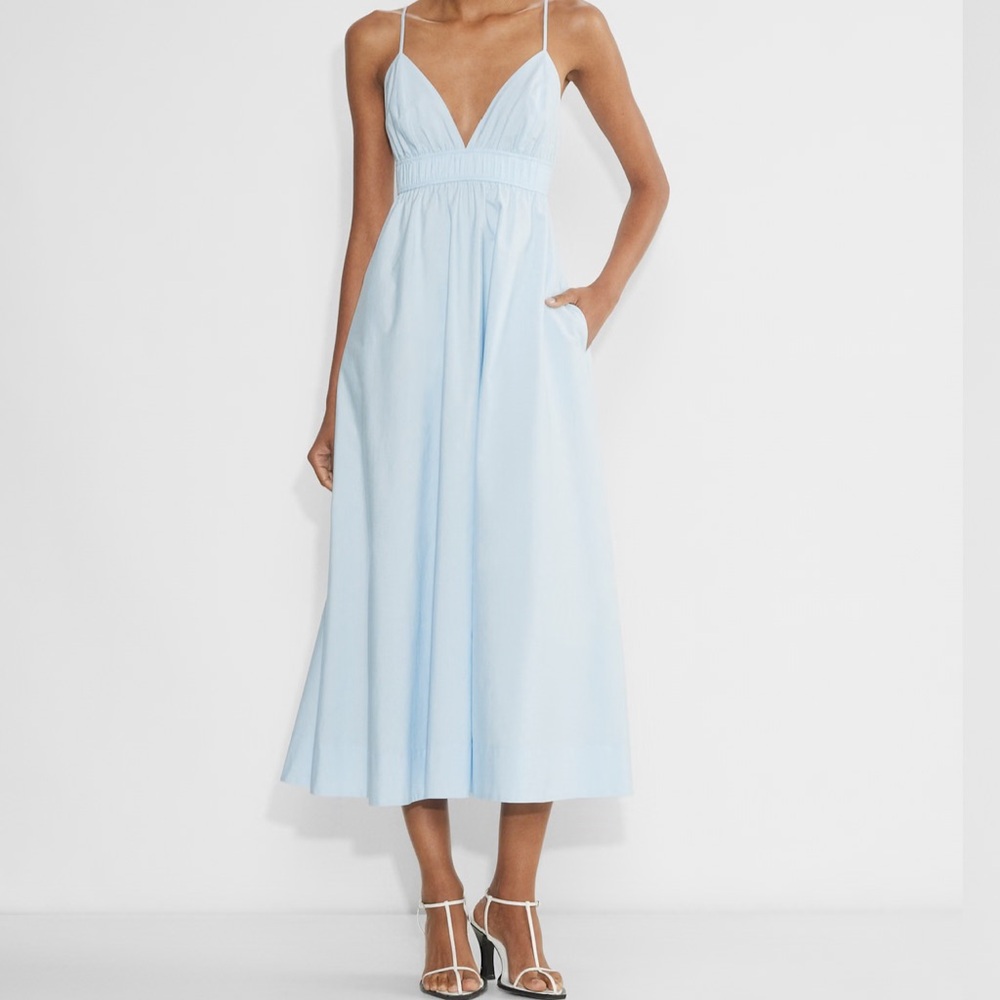 Babaton Encourage Poplin Maxi Dress